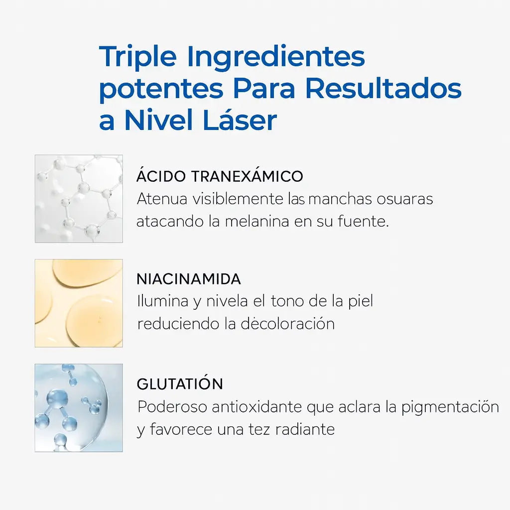 Dr. Melaxin™ Crema Dermatológica con Ácido Tranexámico y Niacinamida que Revitaliza tu Piel